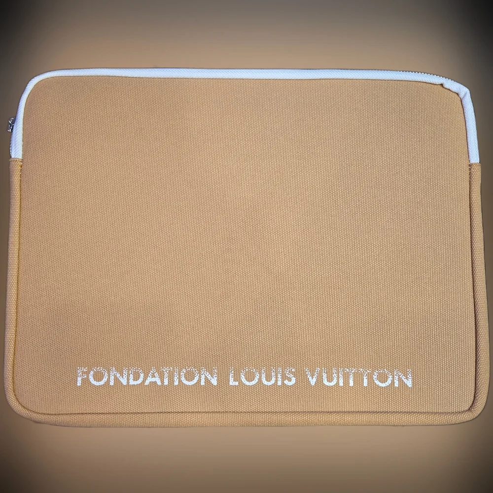 Louis Vuitton Foundation Beige Tablet Sleeve